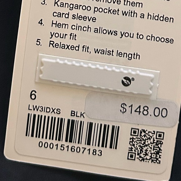 NWT lululemon softstreme 1/2 zip size 6 - Picture 2 of 11